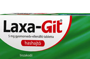 LAXA-GIT 5 mg gyomornedv-ellenálló tabletta